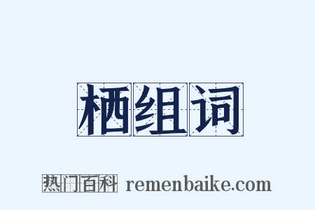 栖组词是什么意思的图片